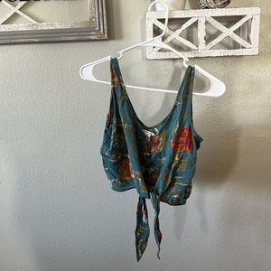 Blue tank top size xs
